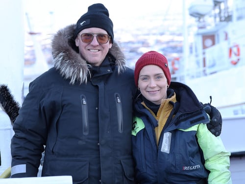 Freyr Antonsson and Klara Mist Olsen Pálsdóttir